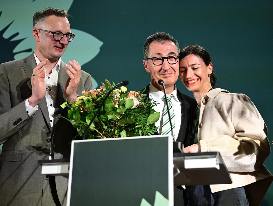 State election in Baden-Württemberg - Bündnis 90/ Die Grünen | Author: Bernd Weiﬂbrod/DPA