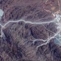 FILE PHOTO: A satellite image of Natanz nuclear facility and Pickaxe Mountain, near Natanz in Iran