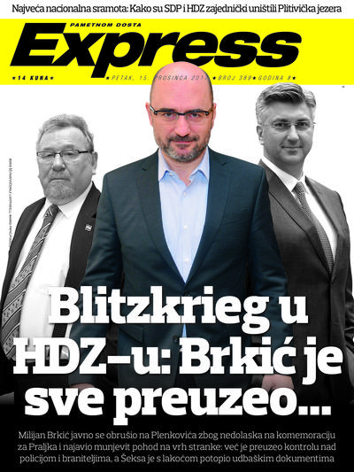 Blitzkrieg u HDZ-u: Brkić je sve preuzeo