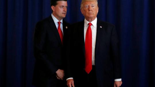 Osobni tajnik Bijele kuće Rob Porter i Donald Trump