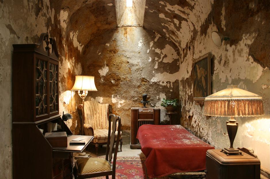 Zatvorska ćelija u kojoj je Caponeo proveo dio kazne | Author: Wikipedia