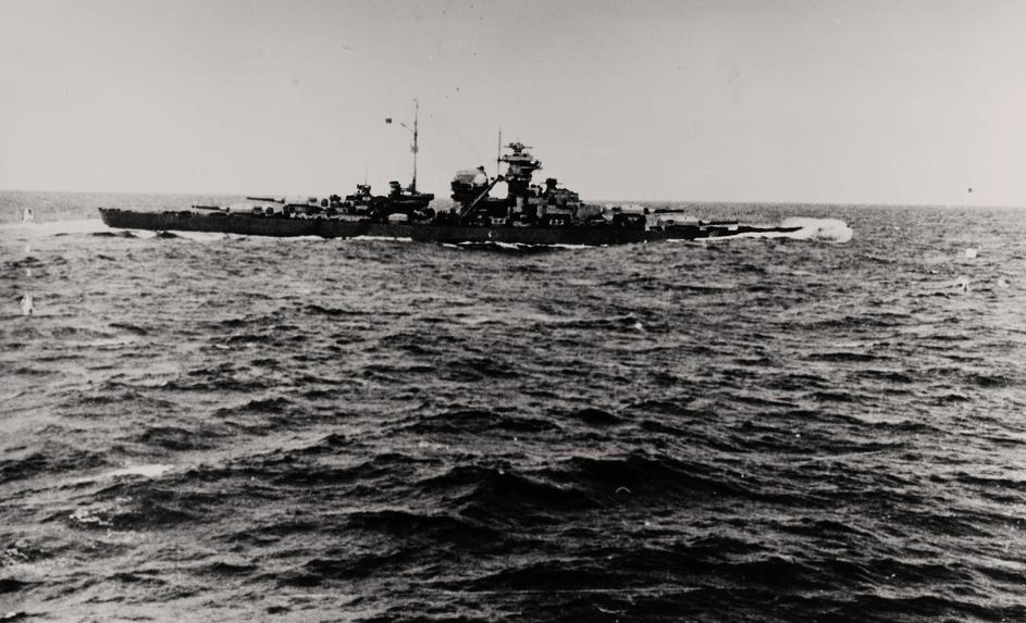Battle Ship Bismarck 24th May 1941   Historical Document, World War II Era