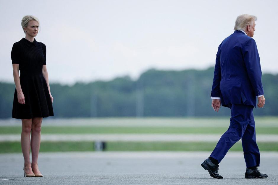 U.S. President Trump attends dignified transfer for U.S. Army service members killed in the Iran war | Author: Evan Vucci/REUTERS