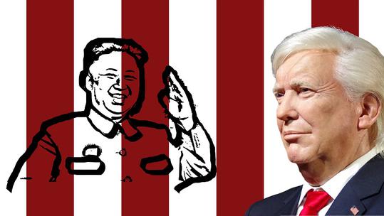 Donald Trump, Kim Jong-un