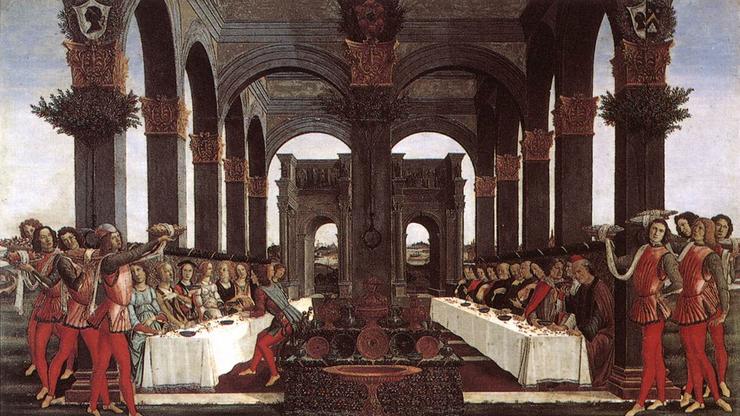 Sandro Botticelli, "Nastagio degli Onesti, quarto episodio"