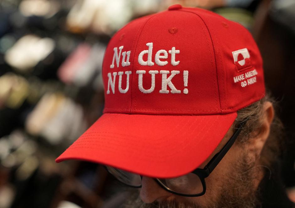'Make America Go Away' red caps become symbol of defiance in Greenland standoff | Author: Tom Little