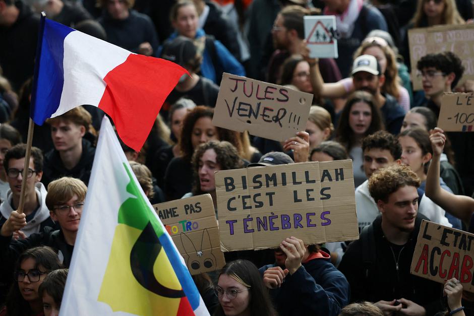 Nationwide day of student protests in France | Author: Stephane Mahe