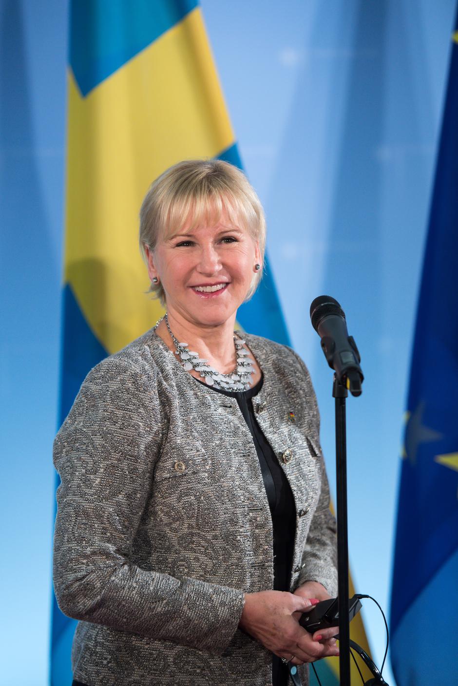 Margot Wallstrom, švedska ministrica vanjskih poslova | Author: Bernd Von Jutrczenka/DPA/PIXSELL