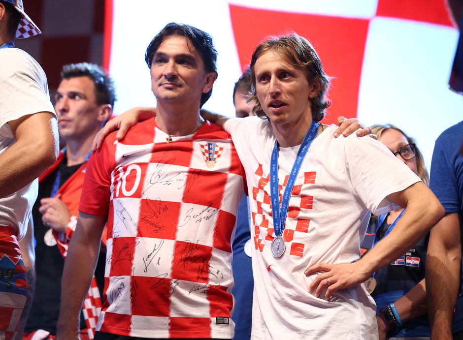 Zlatko Dalić i Luka Modrić | Author: REUTERS