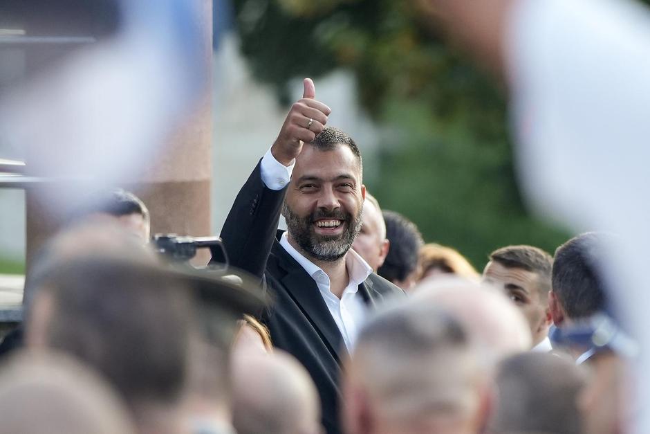 Mrkonjić Grad: Vučić, Porfirije i Dodik na obilježavanju Dana sjećanja na stradale i prognane Srbe u akciji Oluja | Author: Dejan Rakita/PIXSELL