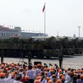 Beijing,China.3rd September 2025. The nuclear missile formation consisting of DF-31BJ land-based intercontinental missiles seen during V-Day military parade to commemorate the 80th anniversary of the victory in the Chinese People's War of Resistance again