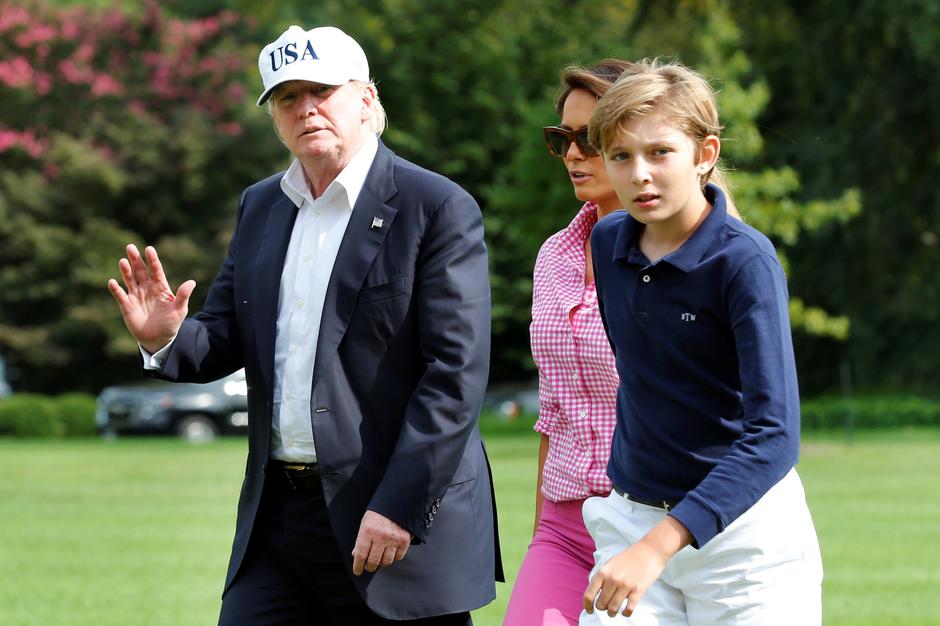 Barron Trump, otac Donald, majka Melania | Author: Yuri Gripas/REUTERS/PIXSELL