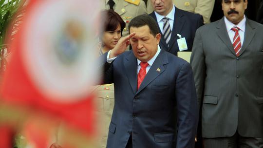 Hugo Chavez i Nicolas Maduro