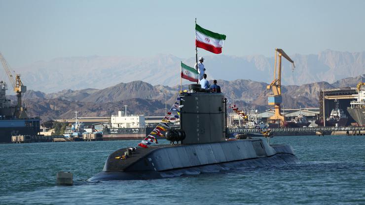 Iranian navy submarine