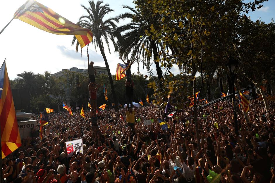 Separatistički prosvjedi u Barceloni | Author: SUSANA VERA/REUTERS/PIXSELL