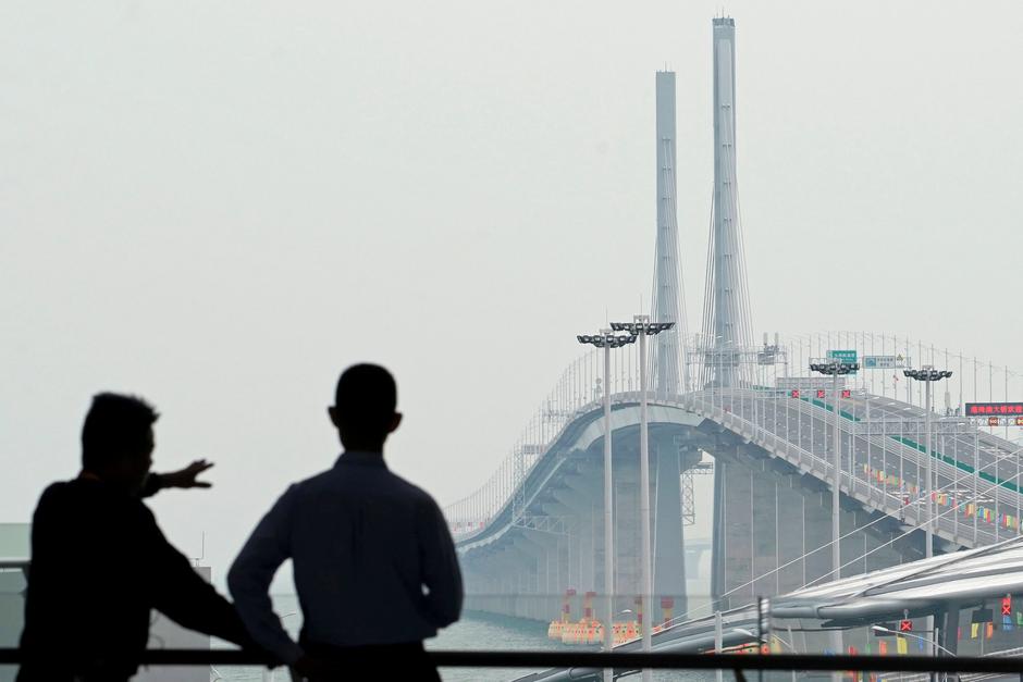 Kineski prekomorski most Hong Kong-Zhuhai-Makao | Author: ALY SONG/REUTERS/PIXSELL