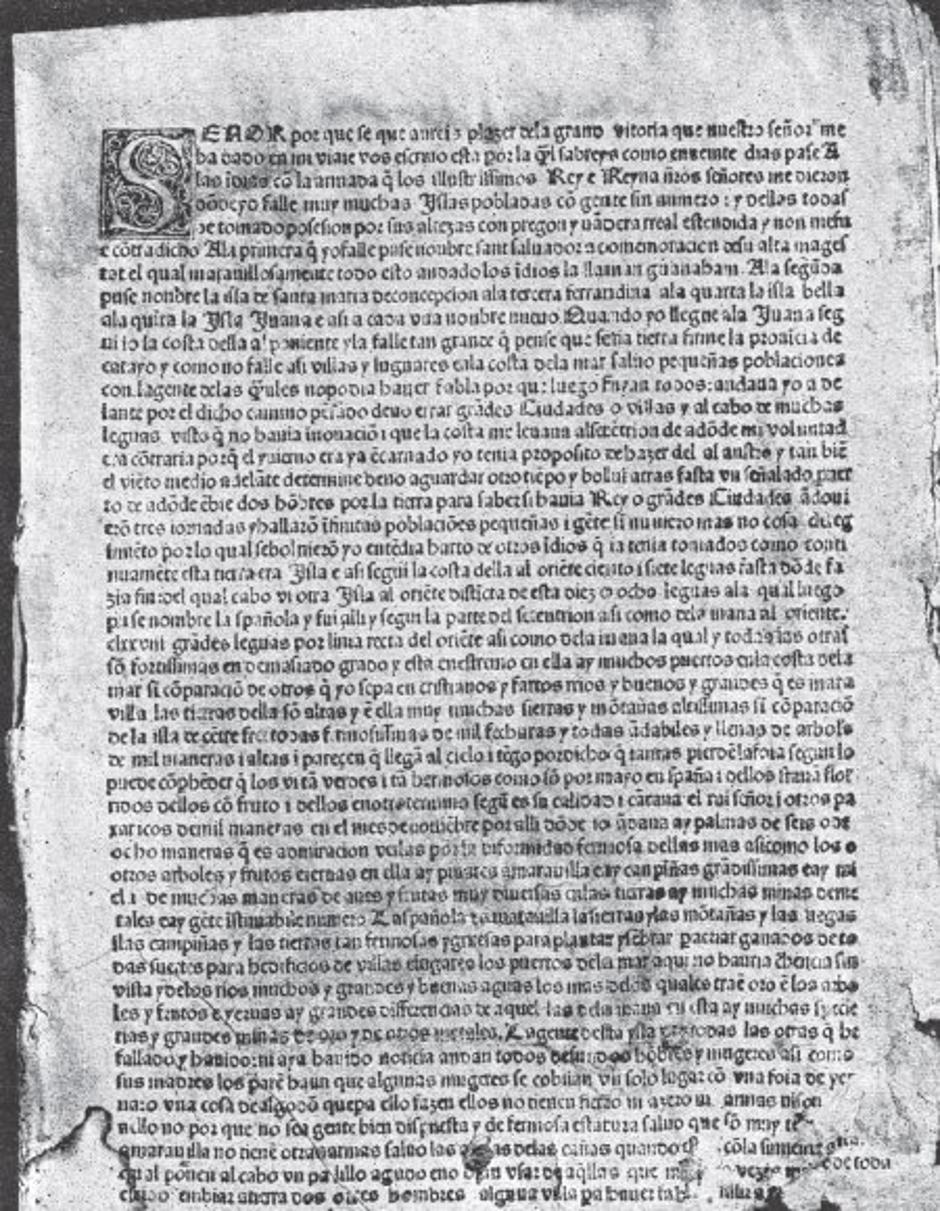 Kolumbovo pismo | Author: Wikipedia