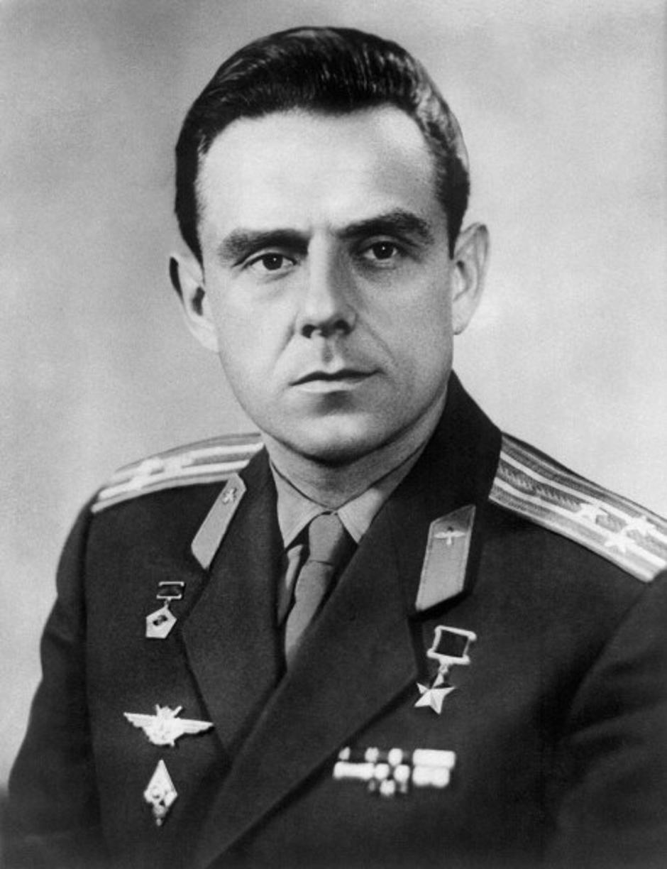 Komarov i Gagarin | Author: Wikipedia