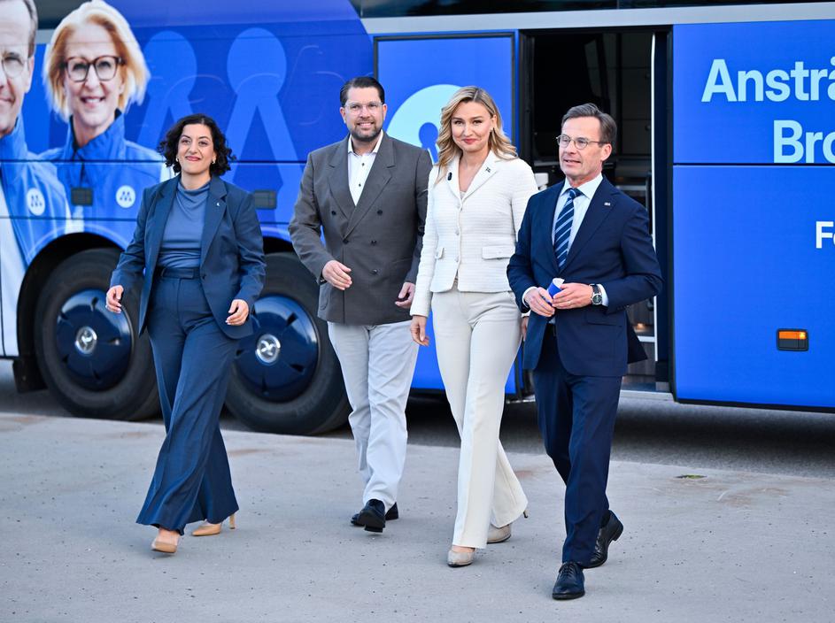Swedish Elections Final Debate, Gävle, Sweden - 11 Sep 2026