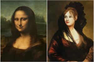 Mona Lisa i Doña Isabel de Porcel