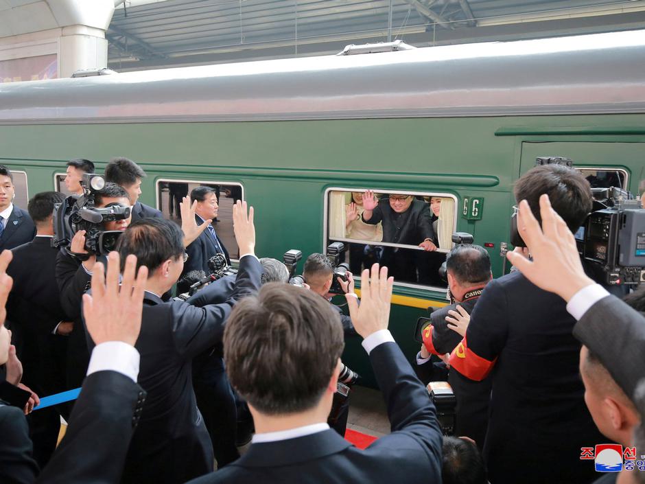 Vlak Kim Jong Una | Author: KCNA/REUTERS/PIXSELL