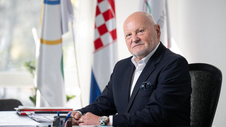 Zagreb: Zlatko Mateša, predsjednik Hrvatskog olimpijskog odbora