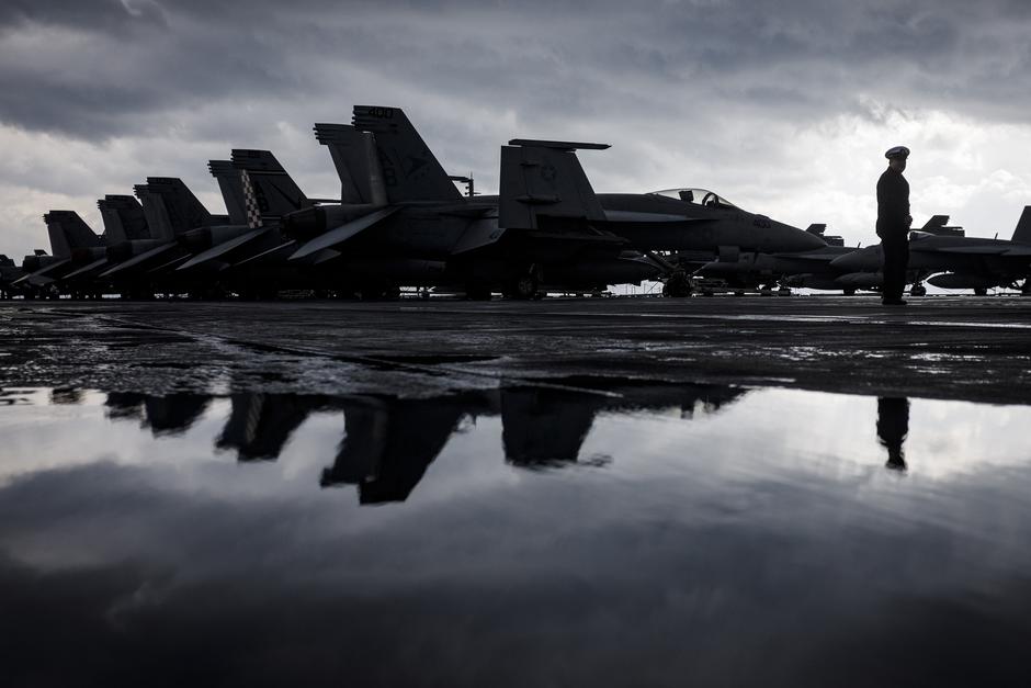 Američki nosač aviona Harry S. Truman u splitskoj luci | Author: Milan Sabic/PIXSELL