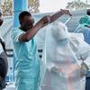 FILE PHOTO: ALIMA International NGO set up an treatment centre for the Ebola response in Rwampara