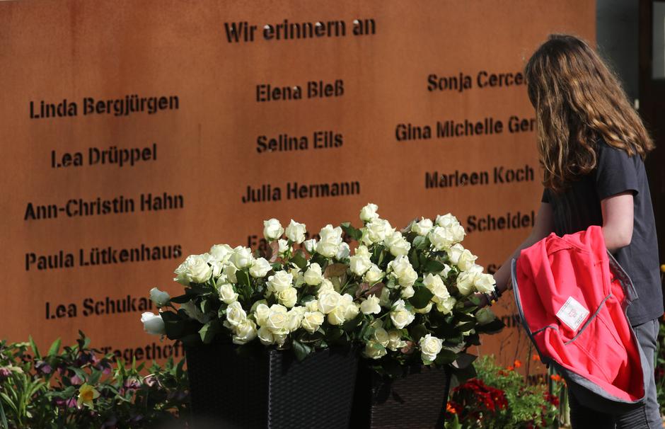 Spomen ploča poginulima u zrakoplovnoj nesreći Germanwingsa | Author: INA FASSBENDER/DPA/PIXSELL