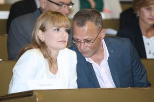 Bruna Esih i Zlatko Hasanbegović u Gradskoj skupštini