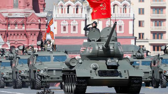 Generalna proba ruske vojne parade u Moskvi