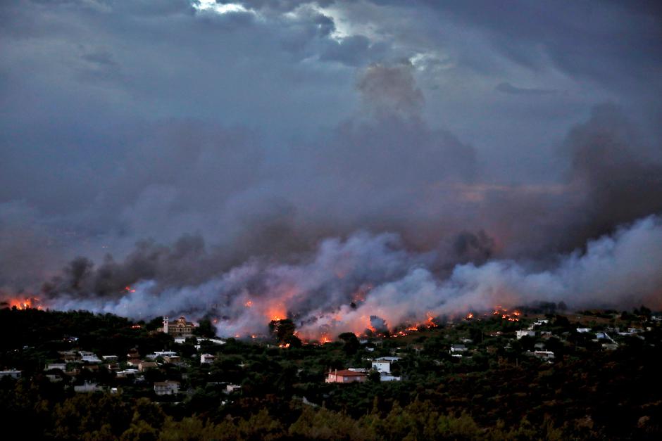 Požari u Grčkoj | Author: Alkis Konstantinidis/REUTERS/PIXSELL