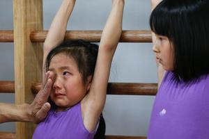Mali Kinezi na rigoroznom treningu kao dio priprema za Olimpijadu