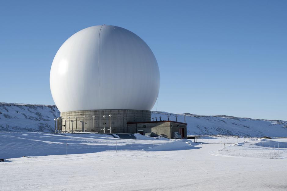 Radar dome at Pituffik Space Base, Greenland | Author: Profimedia