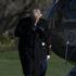 Trump arrives at White House after trip to Memphis