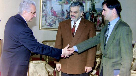 Franjo Tuđman sastao se s izaslanstvom Srba iz Hrvatske, 1998. KATEGORIJE