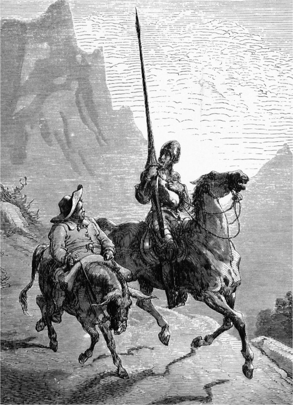 Don Quijote i Sancho Panza | Author: Wikipedia