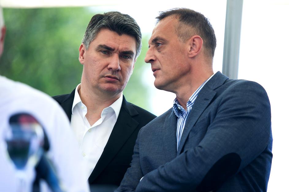 Tihomir Jakovina i Zoran Milanović
