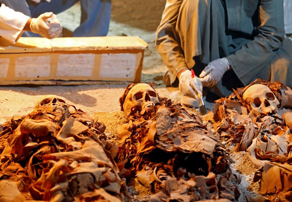 Mumije pronađene u rujnu 2017. kod Luxora | Author: MOHAMED ABD EL GHANY/REUTERS/PIXSELL