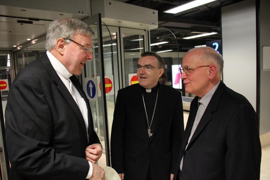 Kardinal George Pell pri posjetu Zagrebu 2015.
