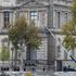 A motorcycle helmet and a gas cylinder found by investigators on the scene following this morning's robbery at the Louvre Museum in Paris, at the possible location where the thieves entered the museum with a cherry picker this morning. According to the Ho