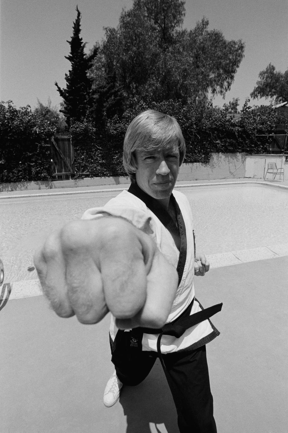 Actor Chuck Norris at Home | Author: Profimedia