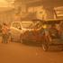 Haze due to wildfires in Palangka Raya, Central Kalimantan