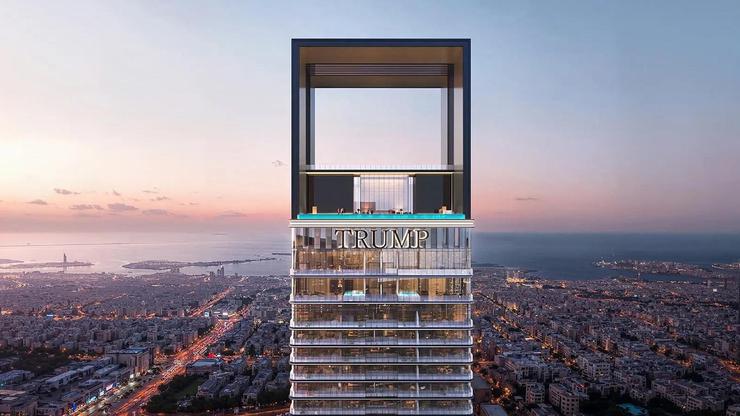 La Trump Tower de Dubaï sera dotée de la piscine à débordement la plus haute du monde