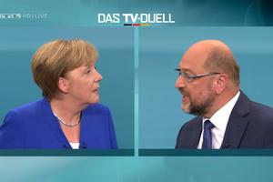 Angela Merkel, Martin Schulz
