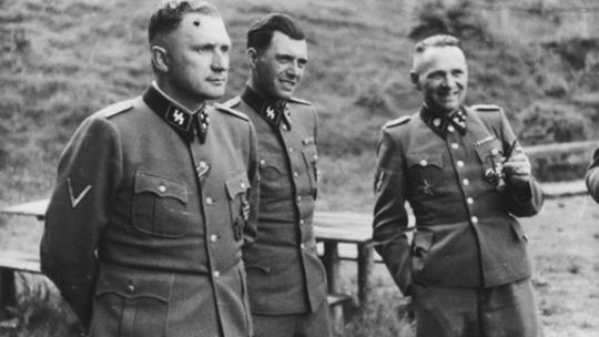 Josef Mengele i Rudolf Hess
