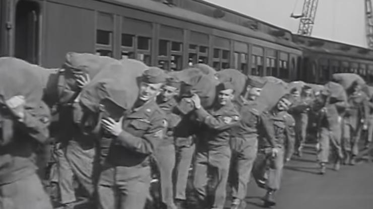 Američki vojnici se vraćaju iz Drugog svjetskog rata