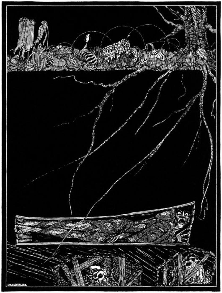 Naslovnica 'Prerano pokopan' | Author: Harry Clarke/Wikipedia