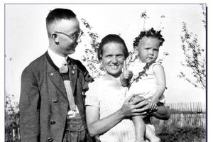 Heinrich Himmler s kćerkom Gudrun i Margheritom