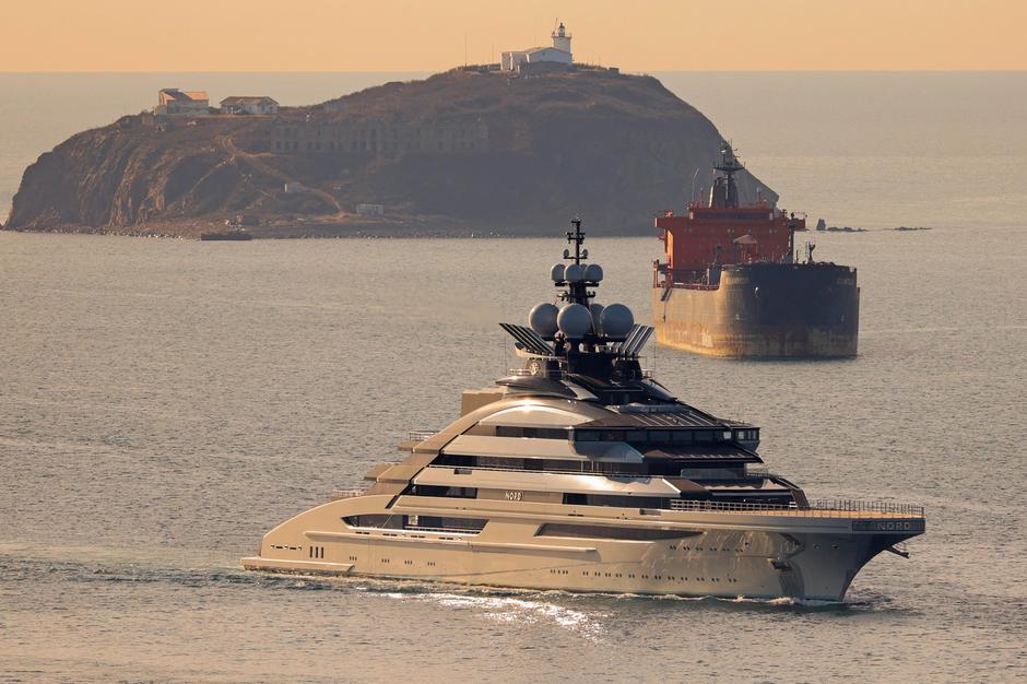 Russian businessman Mordashov's Nord Yacht in Vladivostok | Author: Profimedia
